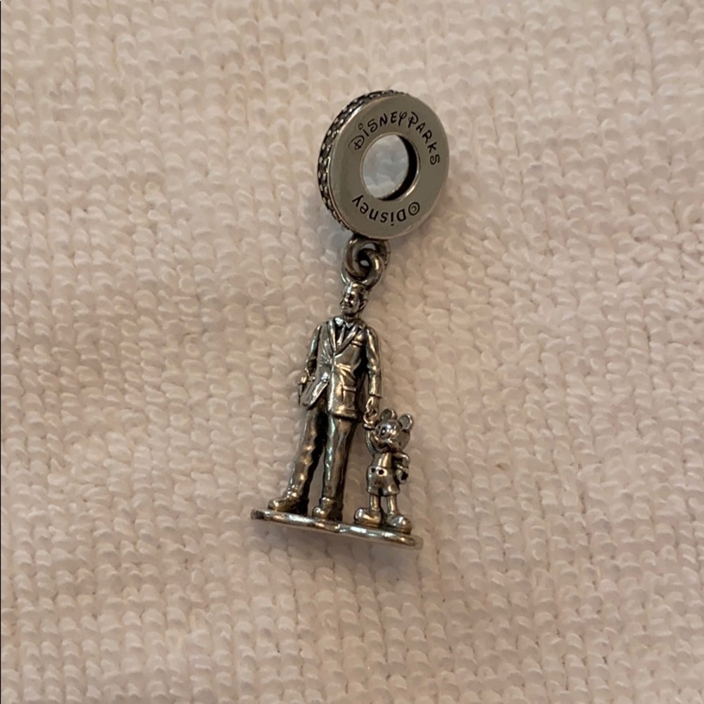 Walt Disney and Mickey Pandora charm